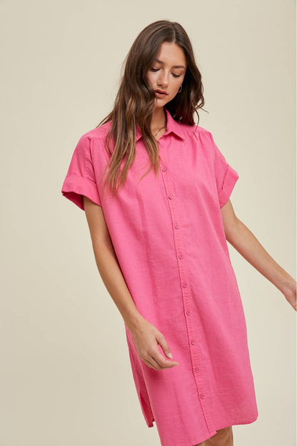 Layla Shirt Mini Dress