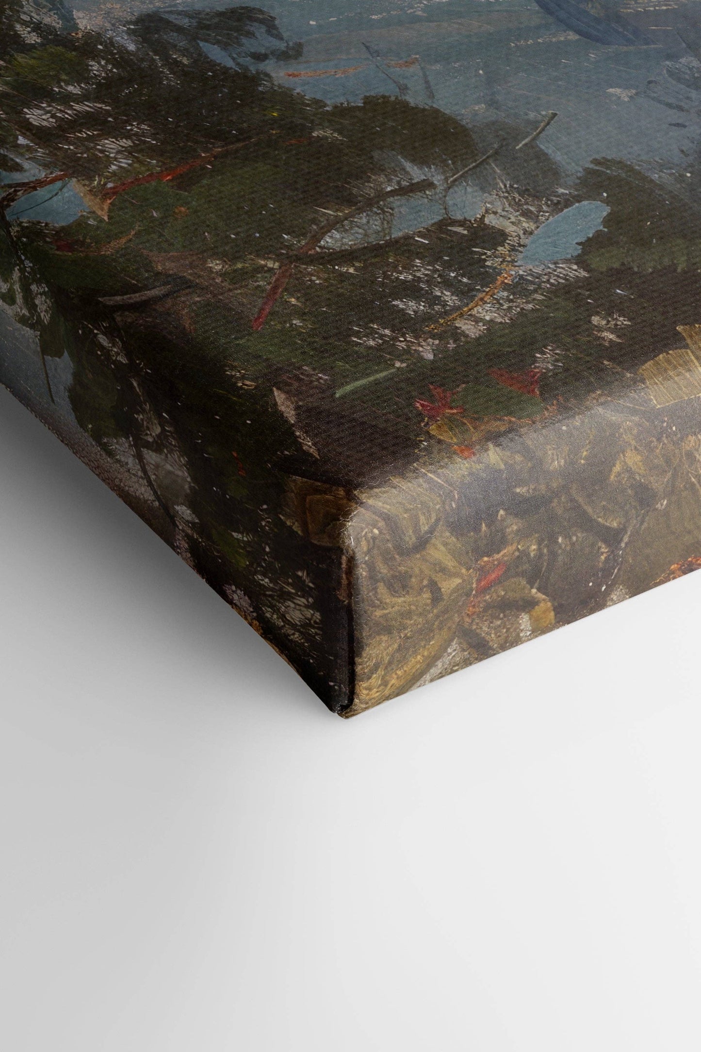 Austrian Alpenglow Canvas Wall Art