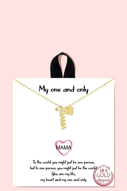 Mama Charm Necklace