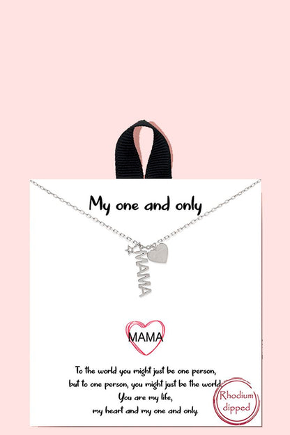 Mama Charm Necklace