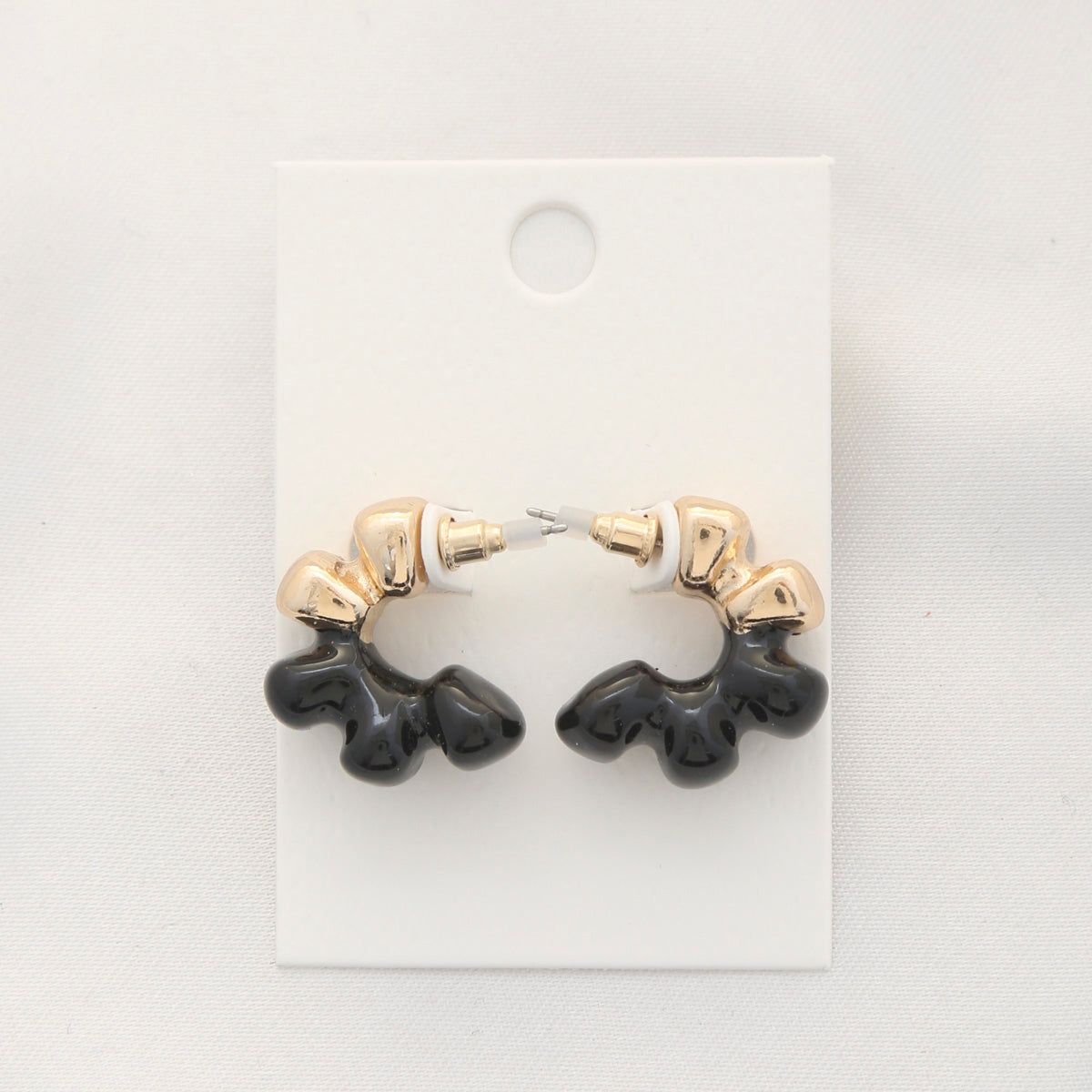 Dipped Hoop Earrings