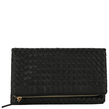 Braided Crossbody Clutch