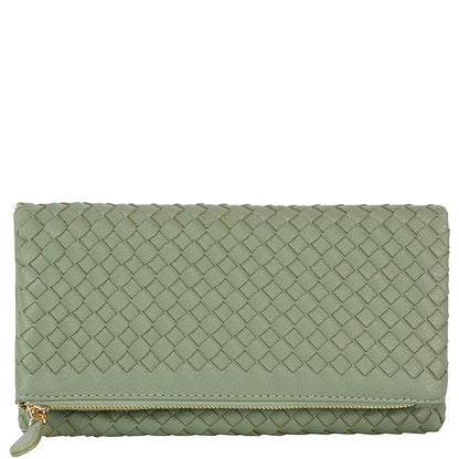 Braided Crossbody Clutch