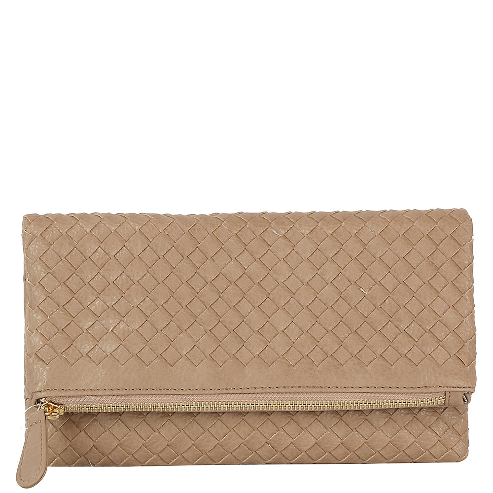 Braided Crossbody Clutch