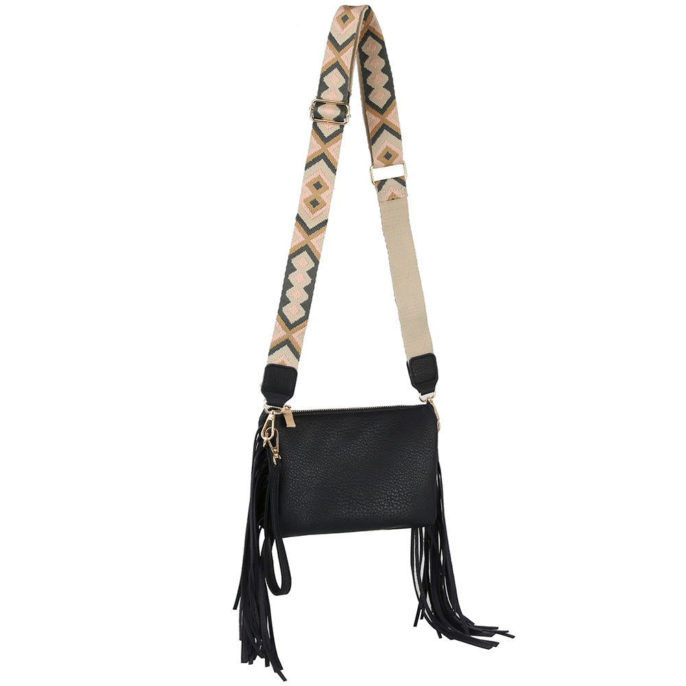 Tess Fringed Crossbody