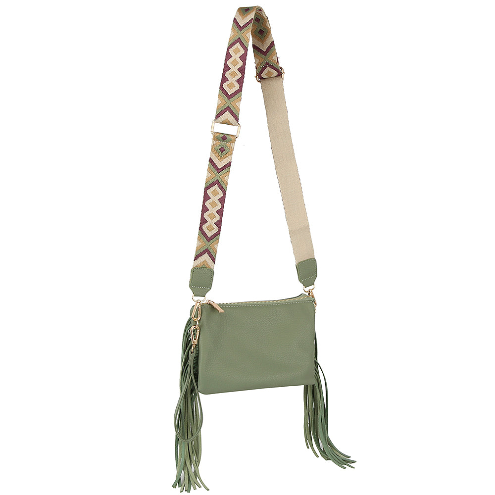 Tess Fringed Crossbody