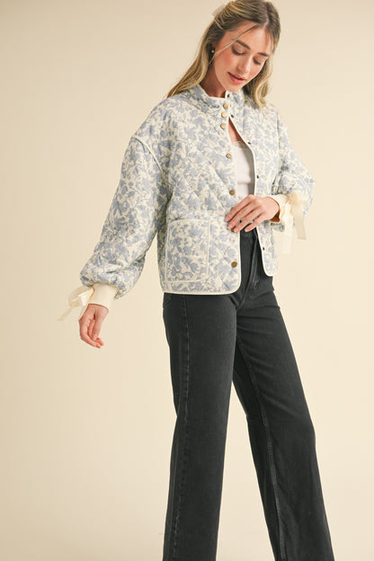 Layla Quilted Floral Jacket