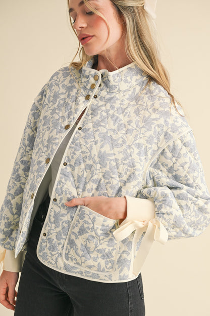 Layla Quilted Floral Jacket