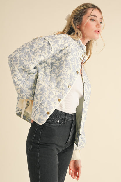 Layla Quilted Floral Jacket