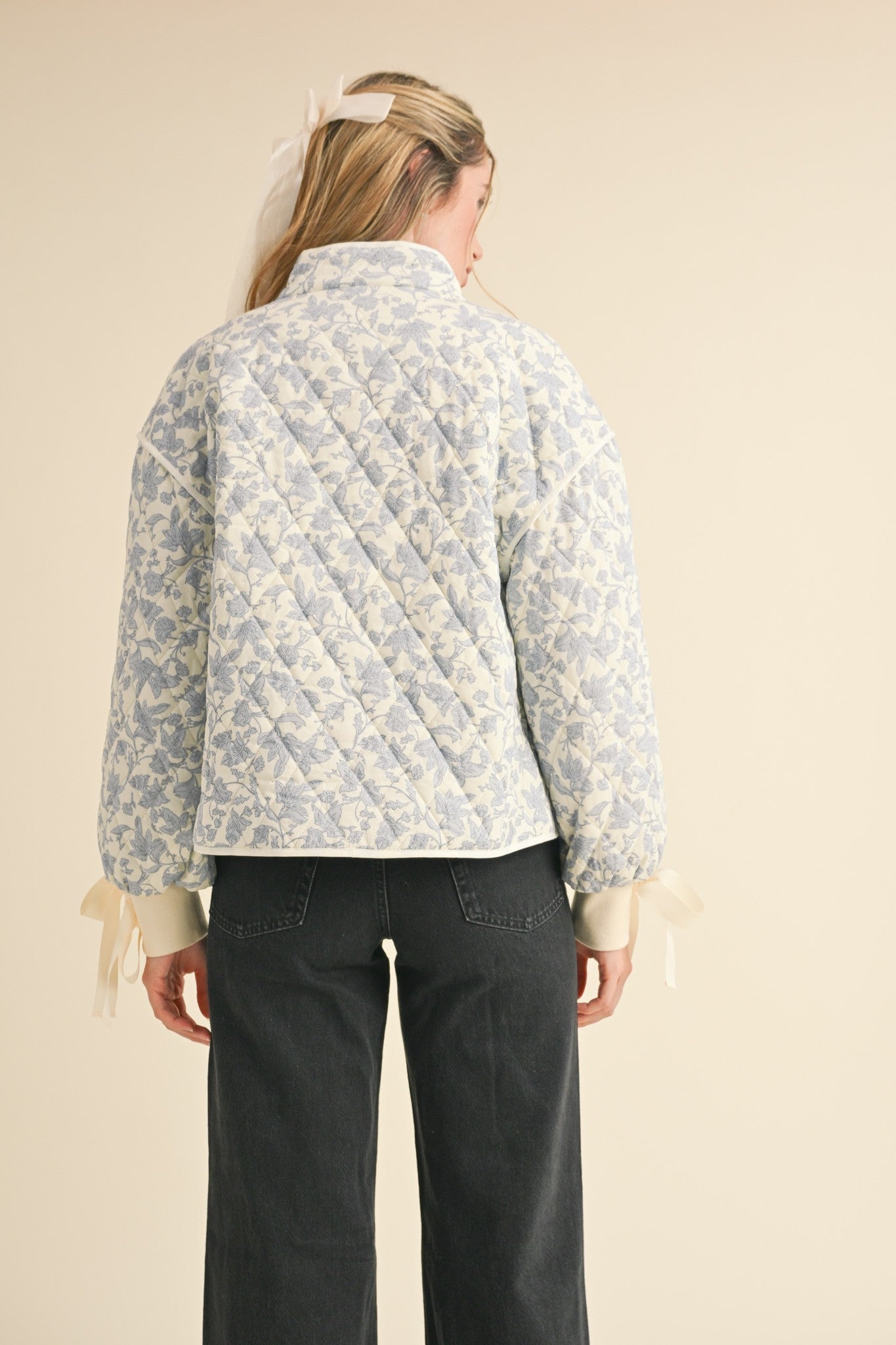 Layla Quilted Floral Jacket