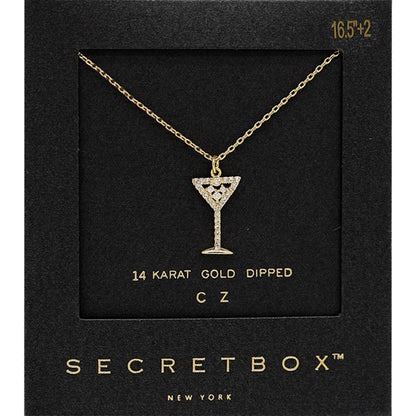 Martini Necklace