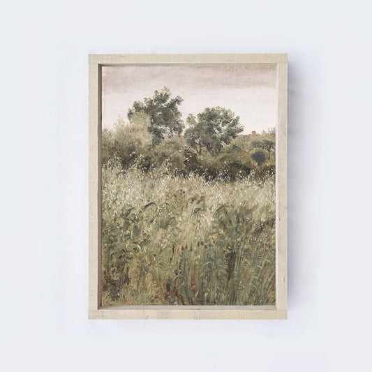 Fall Harvest Vertical Framed Print