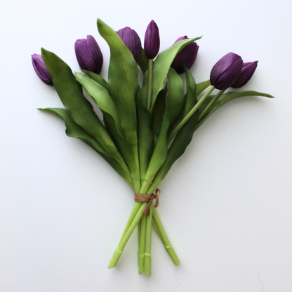 12" Real Touch Dynasty Tulip Bundle