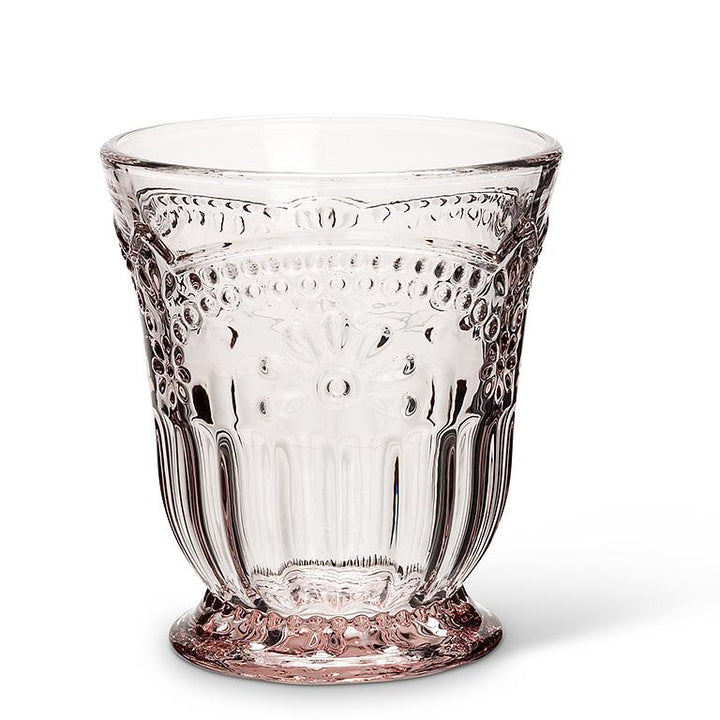 Stella Embossed Tumbler Glass