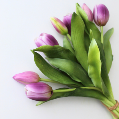 12" Real Touch Dynasty Tulip Bundle
