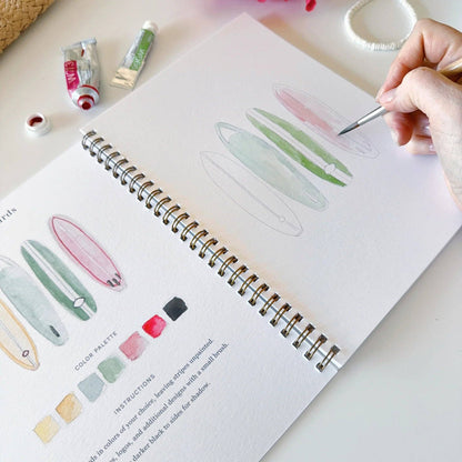 Tropical - Watercolour Workbook