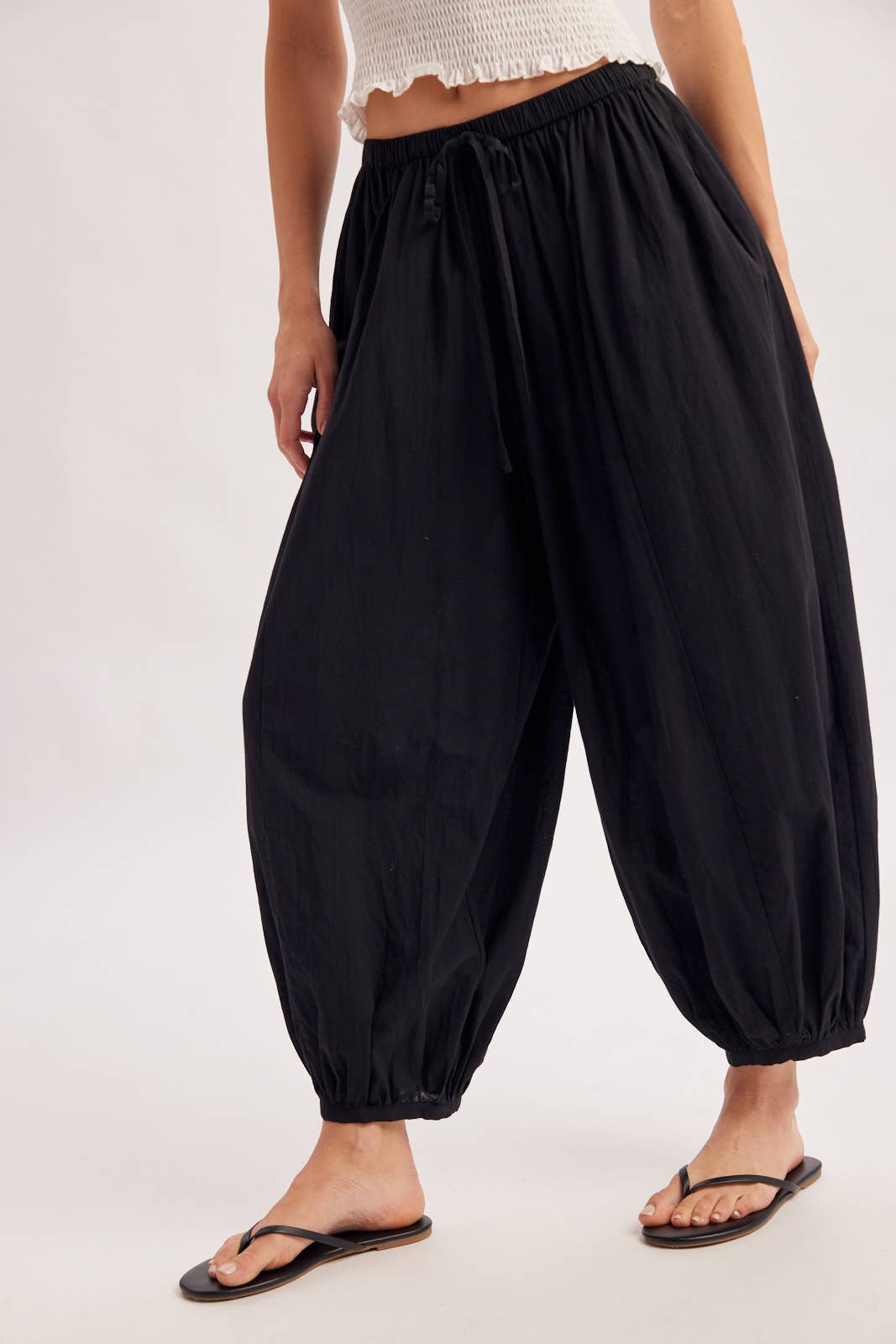 Martha Boho Drawstring Balloon Pants