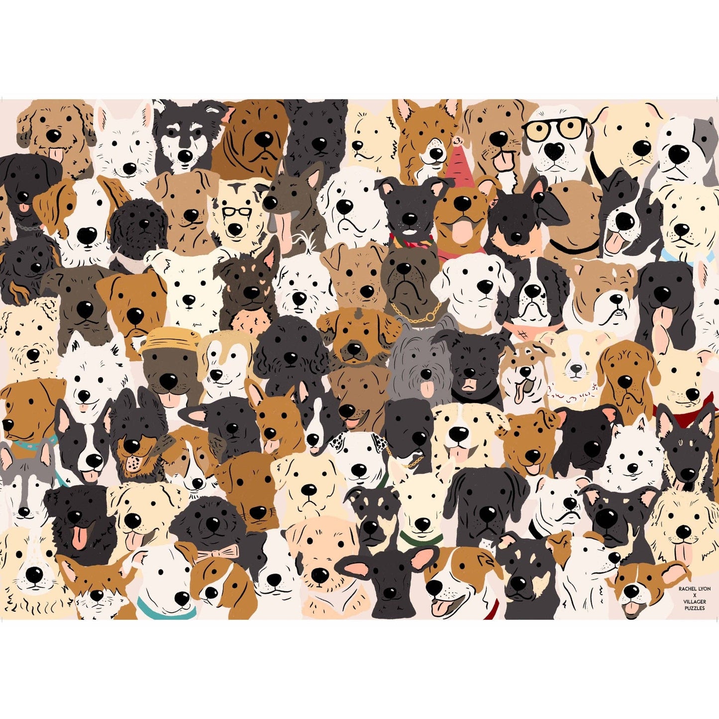 Rescue Dogs - 1000-Piece Puzzle