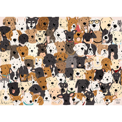 Rescue Dogs - 1000-Piece Puzzle