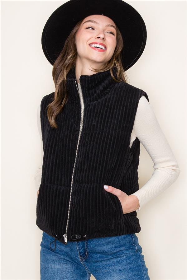 Audrey Corduroy Vest