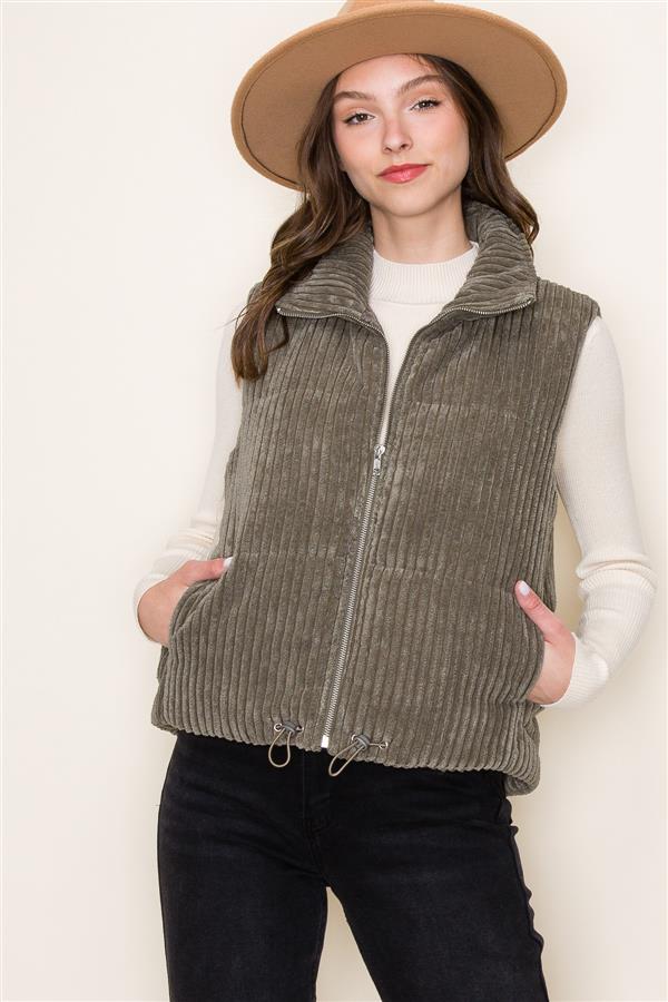 Audrey Corduroy Vest