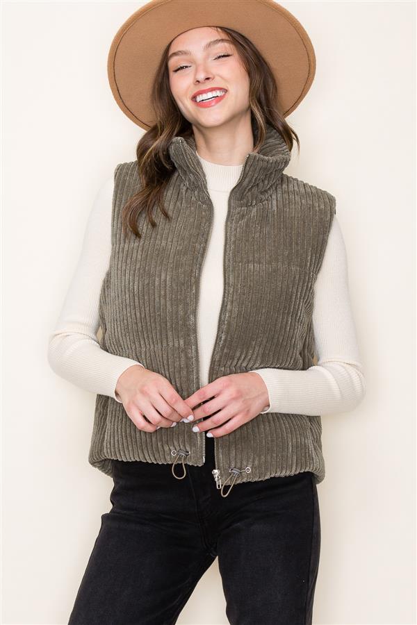 Audrey Corduroy Vest