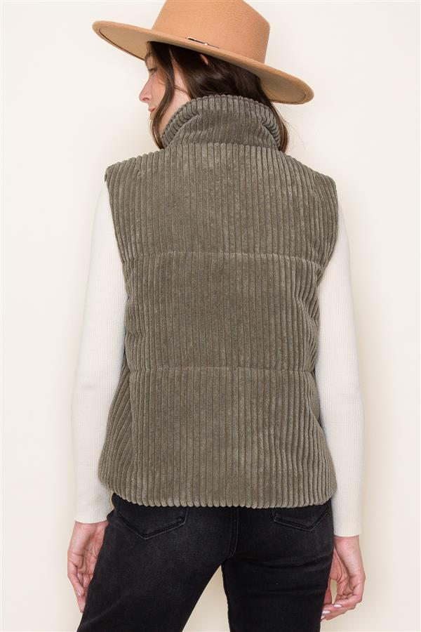 Audrey Corduroy Vest