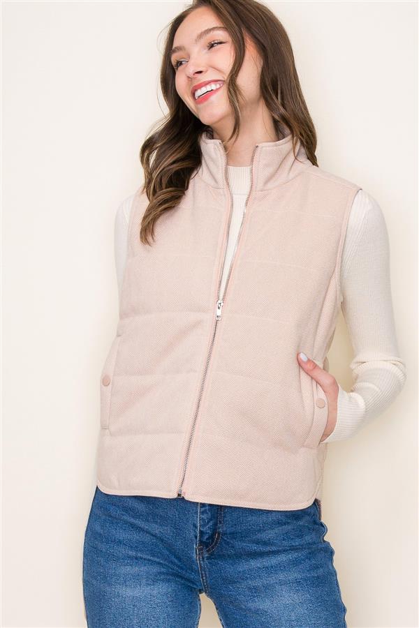 Clara Textured Vest