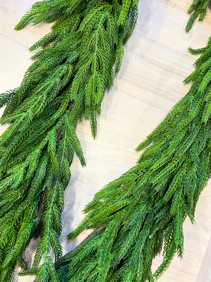 52" Real Touch Norfolk Pine Garland