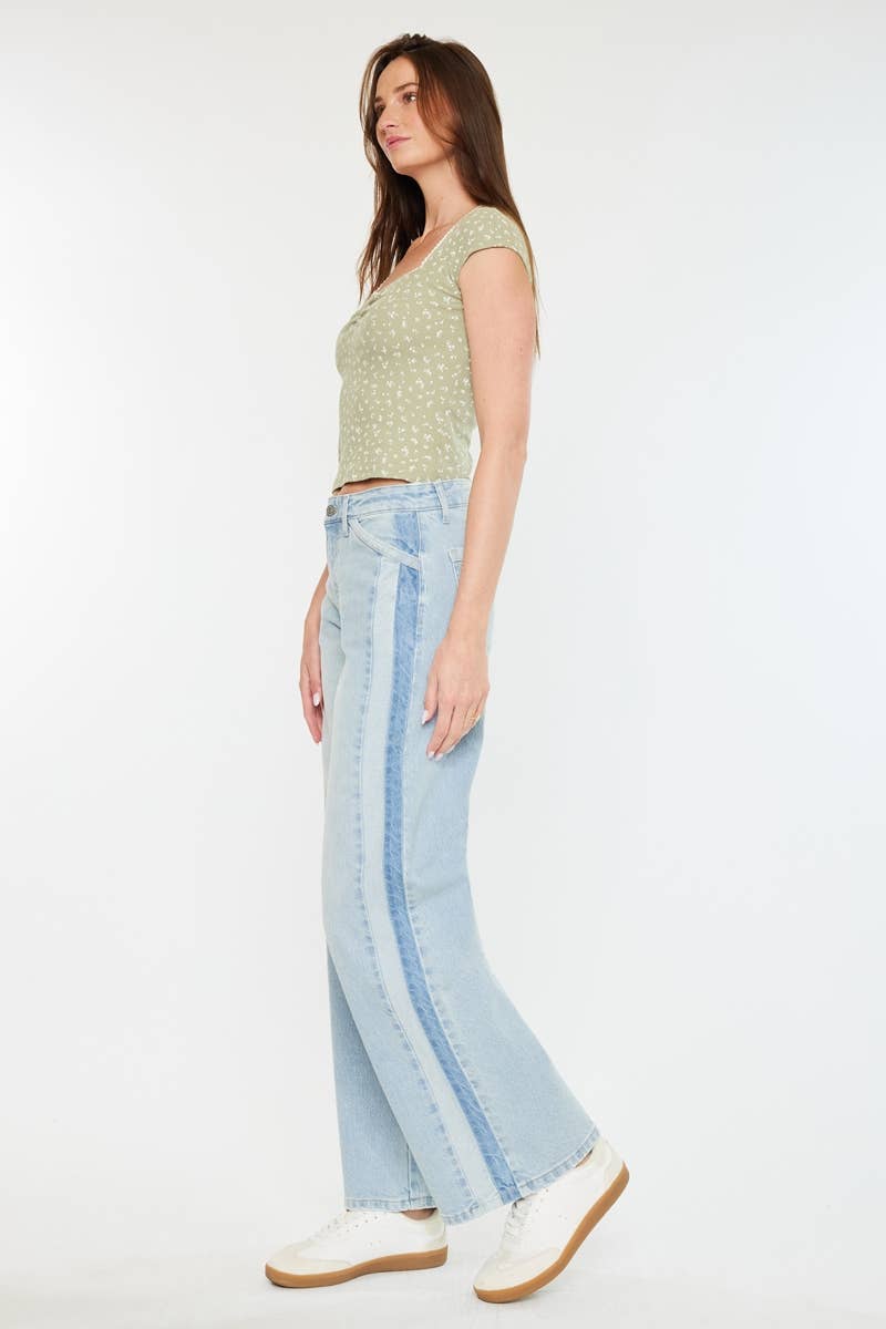 Melinda High Rise Wide Leg Jeans