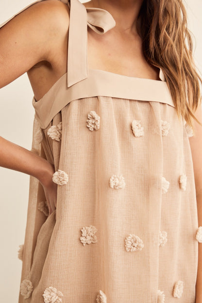 Blossom Floral Embroidery Dress