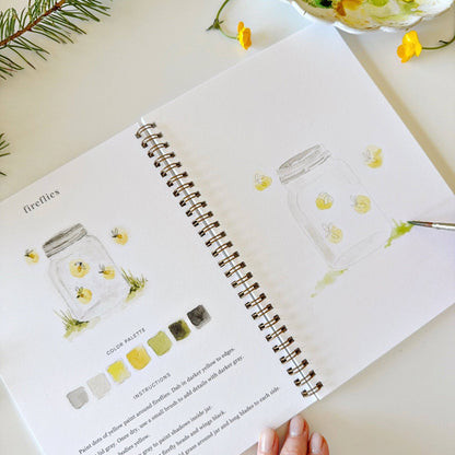 Camping - Watercolour Workbook