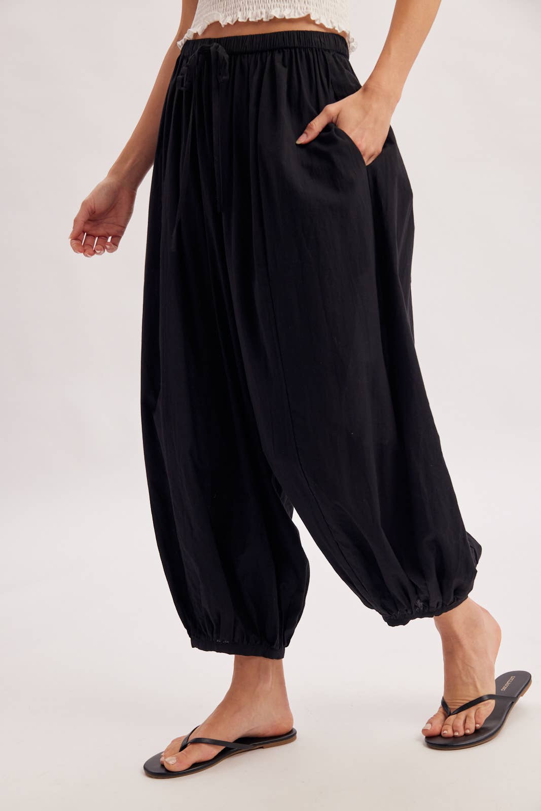 Martha Boho Drawstring Balloon Pants