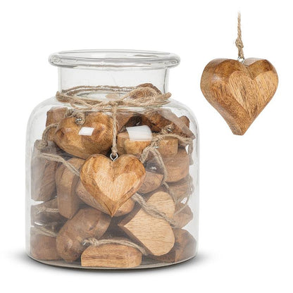 Wooden Heart Ornament