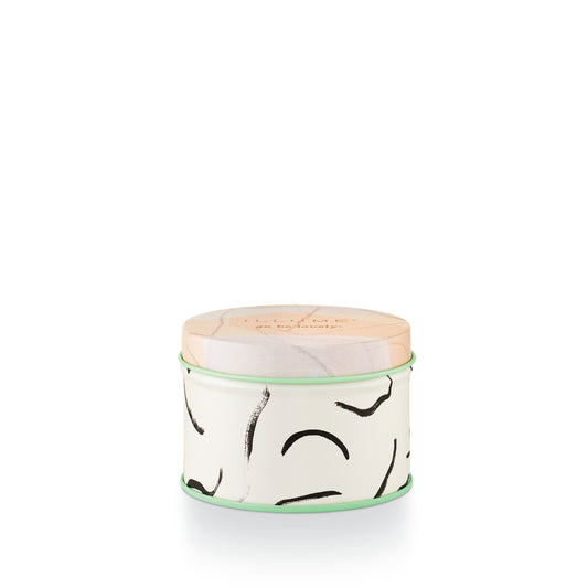 Coconut Milk Mango Small Fleur Tin Candle