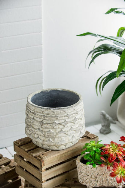 Everette Round Terracotta Planters