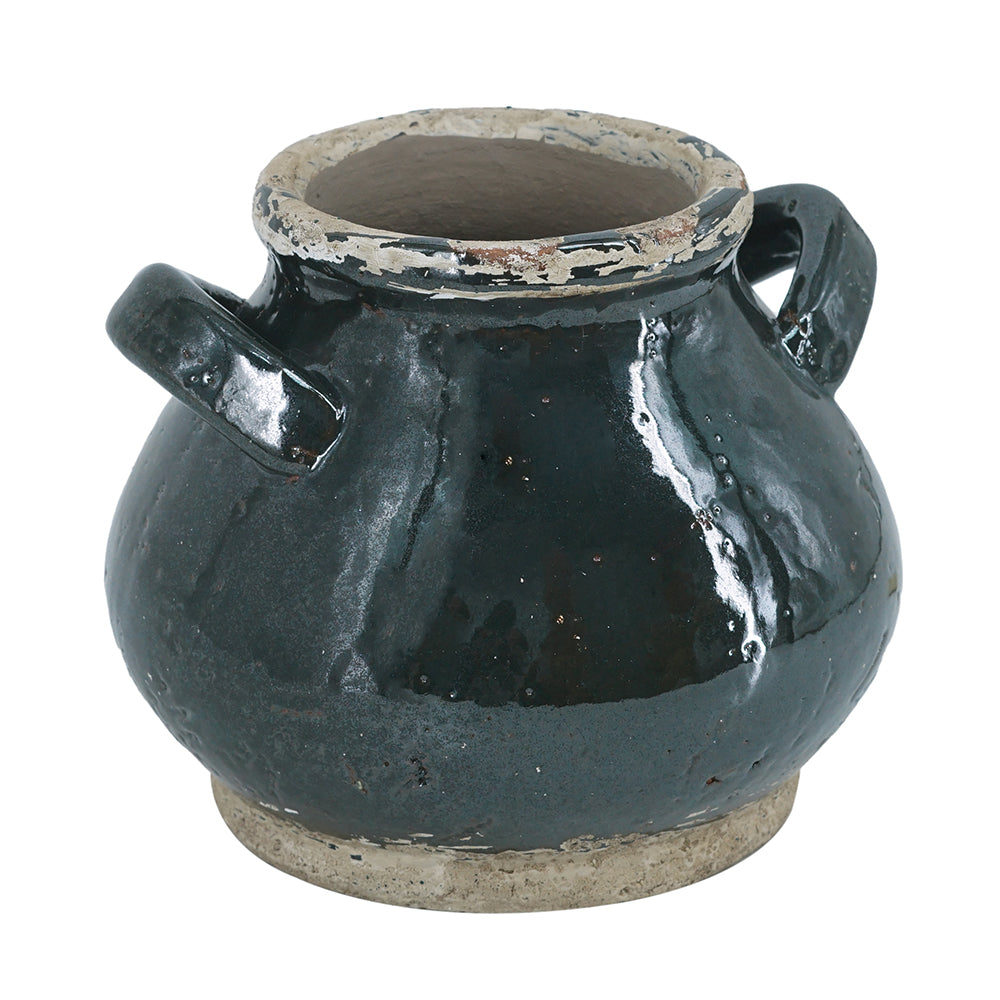 Ralph Rustic Terracotta Handled Vase