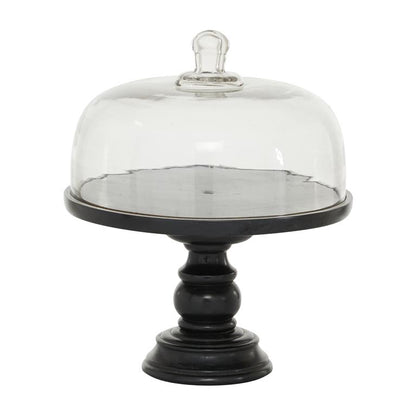 Black Glass Cloche