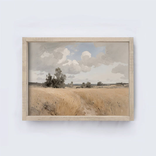 Wheat Field Framed Print