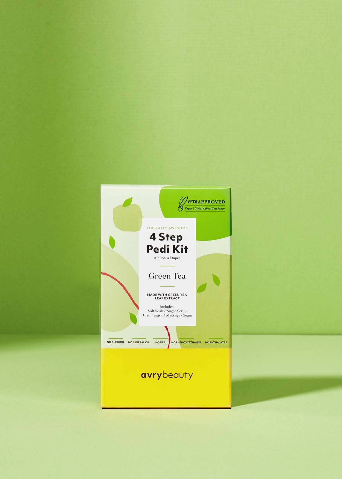 Green Tea 4 Step Pedi Kit