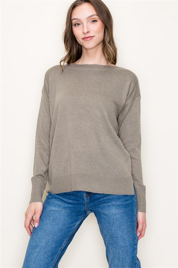 Lucy Ribbed Detail Sweater