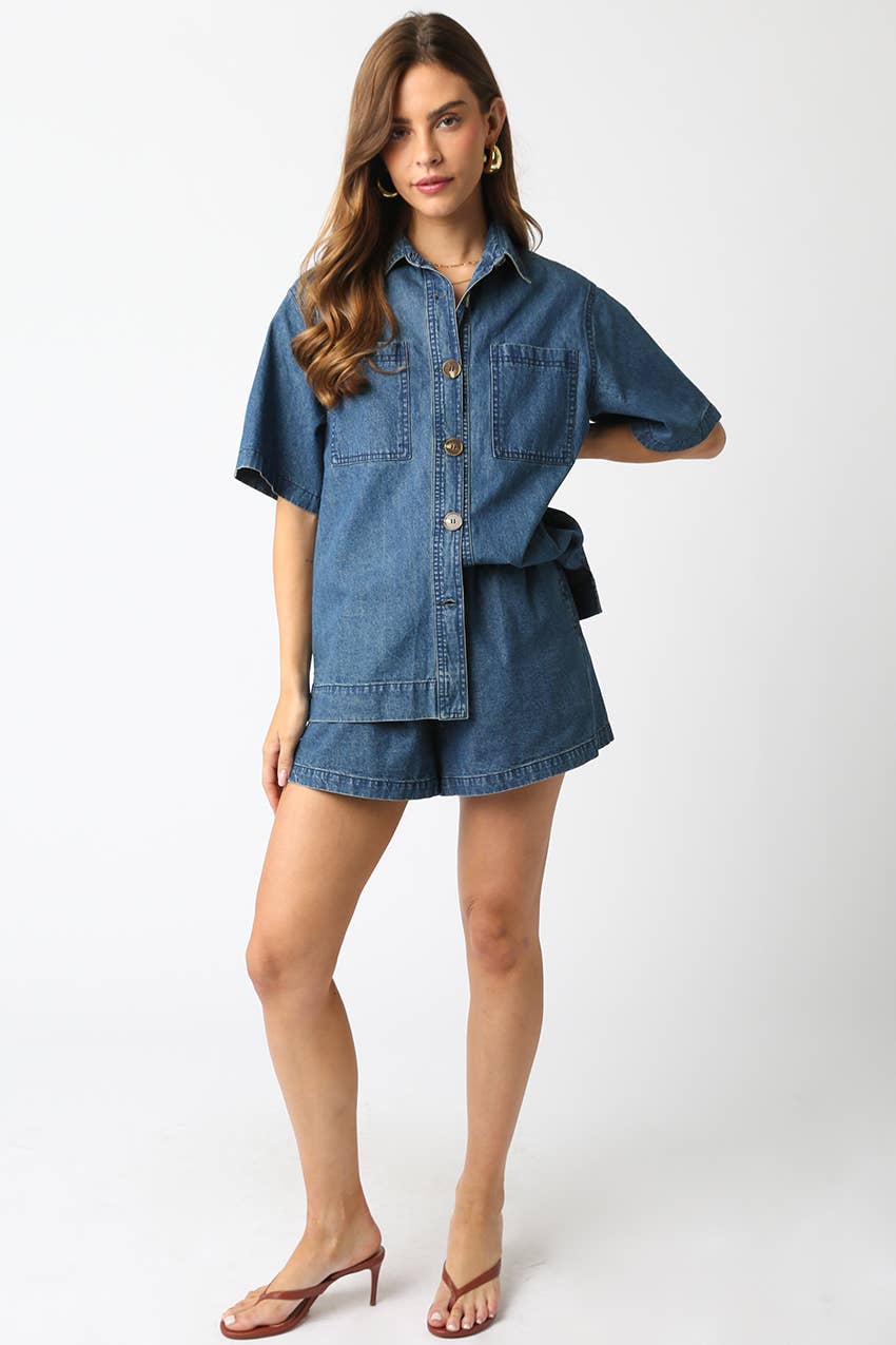 Avery Denim Shorts