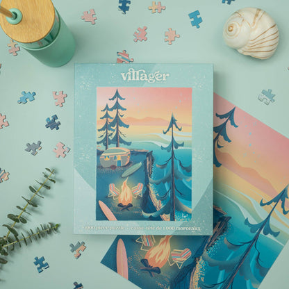 Coastal Camping - 1000-Piece Puzzle