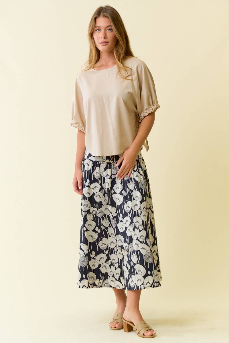 Lisa Sleeve Tie Detail Top