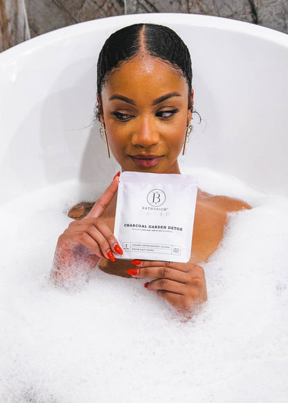 Charcoal Garden Detox Crush Bath Soak 120g