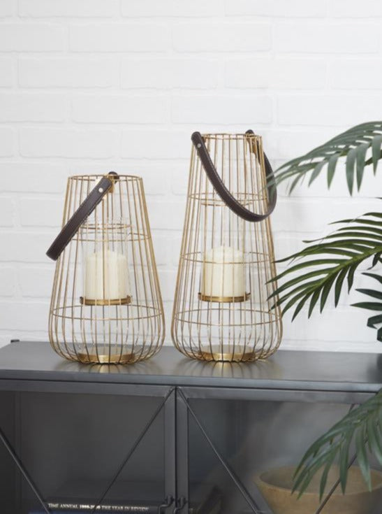 Leather Handle Lanterns
