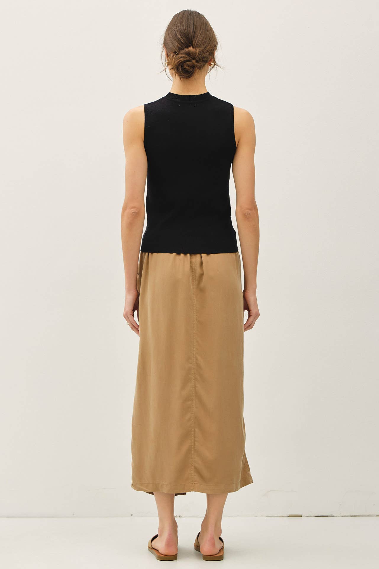 Jane Sleeveless Slim Knitted Tank Top