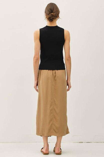 Jane Sleeveless Slim Knitted Tank Top