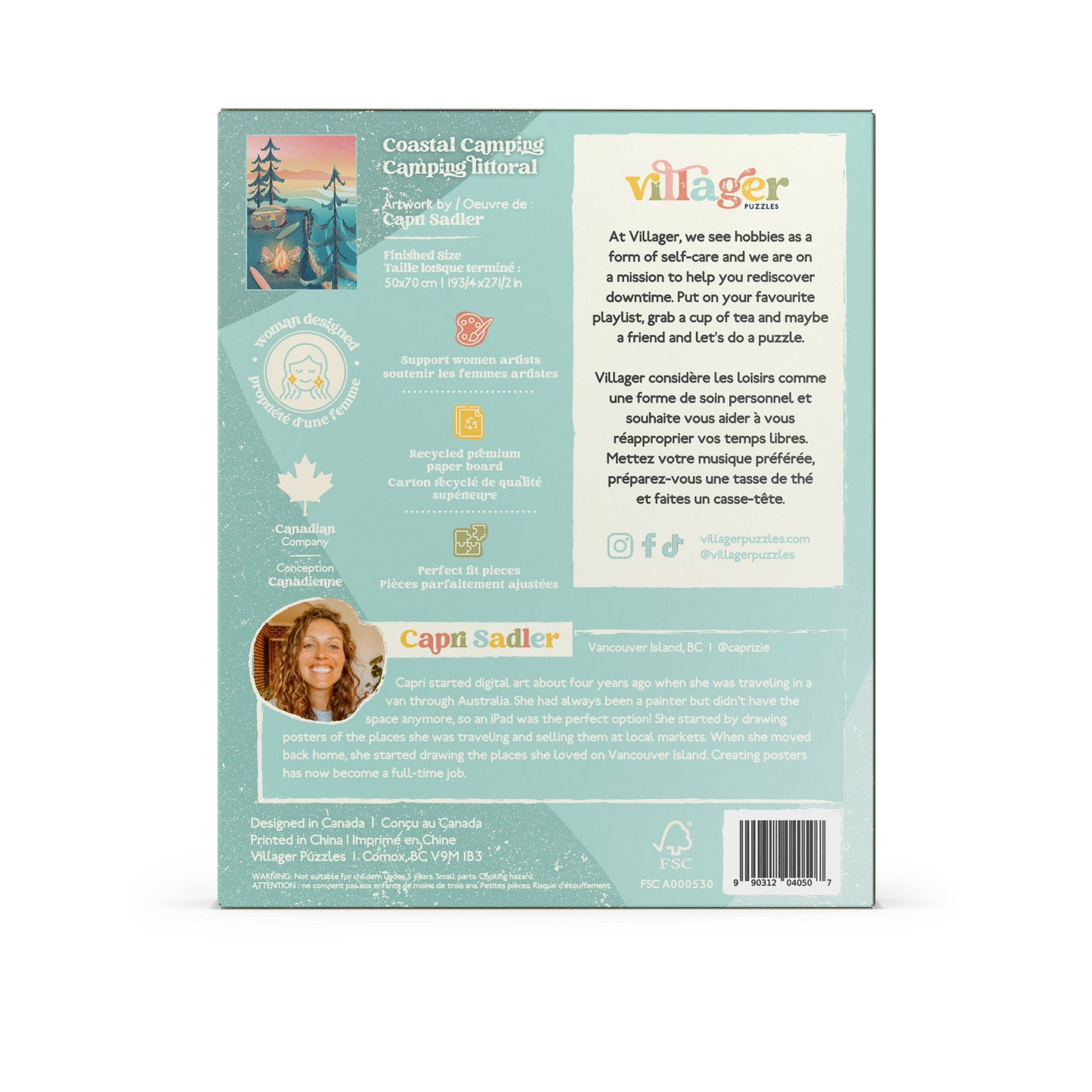 Coastal Camping - 1000-Piece Puzzle