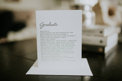 Letter to Graduate